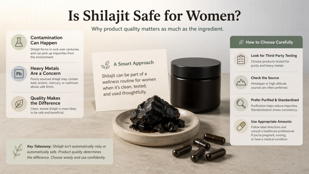 Is Shilajit Safe for Women?