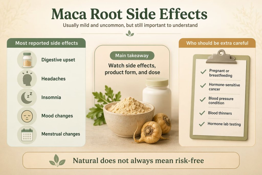 Maca Root Side Effects: Common Risks, Warnings & Safety Tips