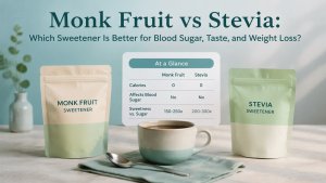 Monk Fruit vs Stevia: Which Sweetener Is Better for You?