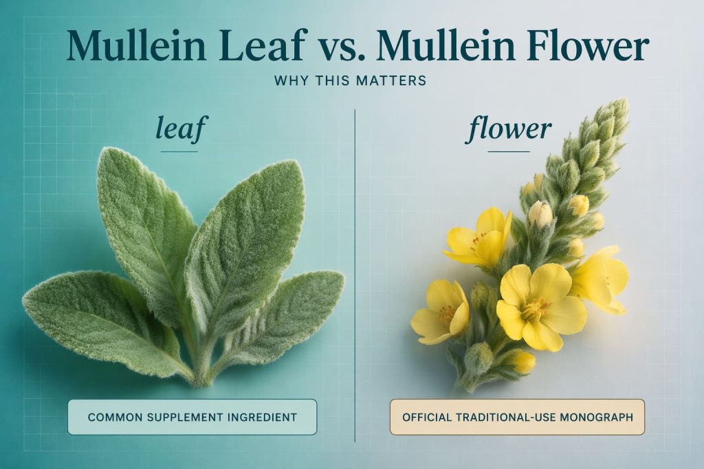 Mullein Leaf vs. Mullein Flower: Why This Matters