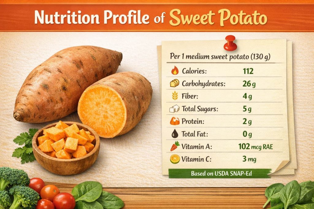 Nutrition Profile of Sweet Potato
