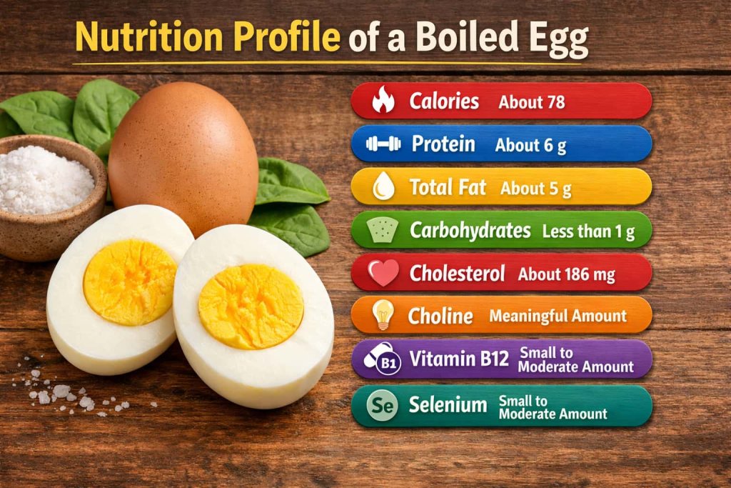 Nutrition Profile of a Boiled Egg