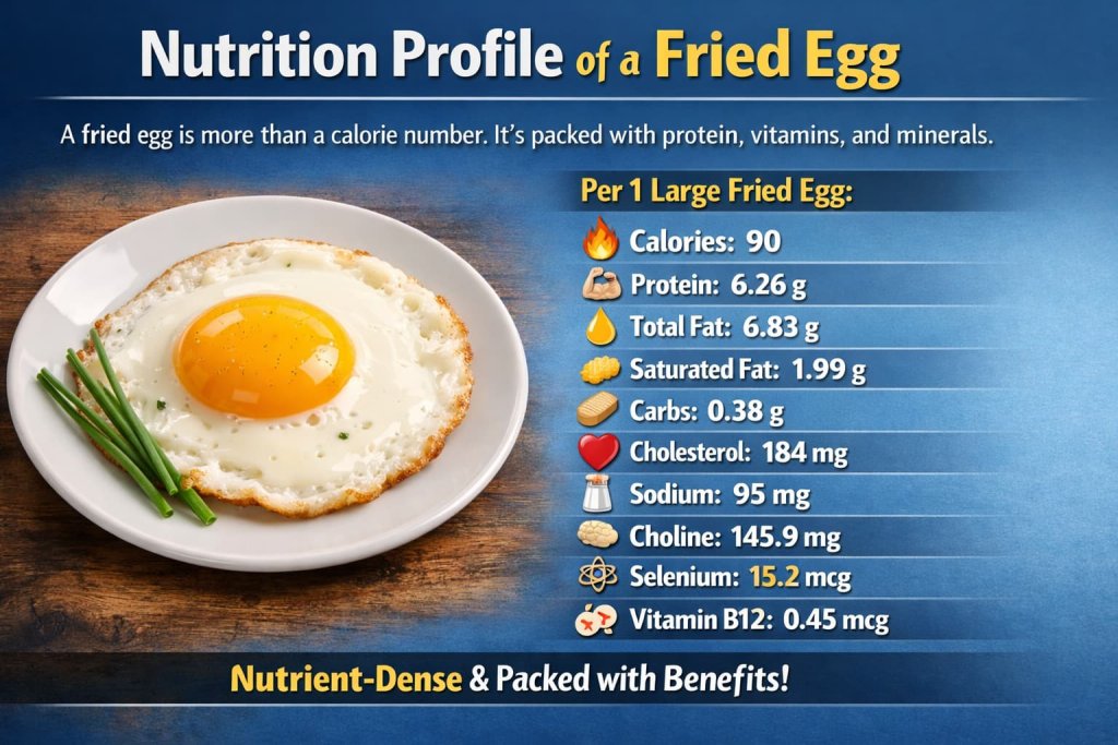 Nutrition Profile of a Fried Egg