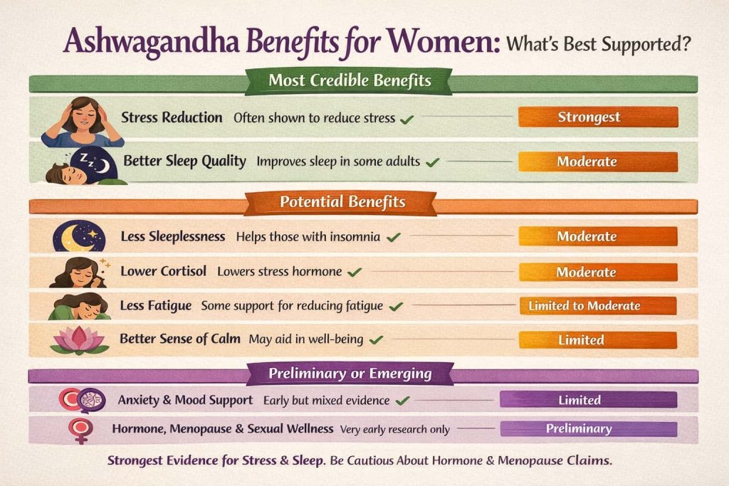 9 Proven Ashwagandha Benefits for Women