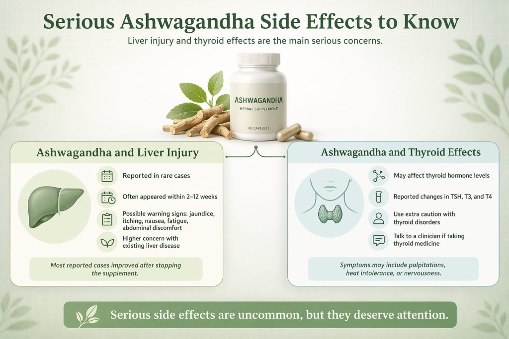 Serious ashwagandha side effects to know