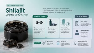 Shilajit Benefits: What’s Proven, What’s Not, and Safety Risks