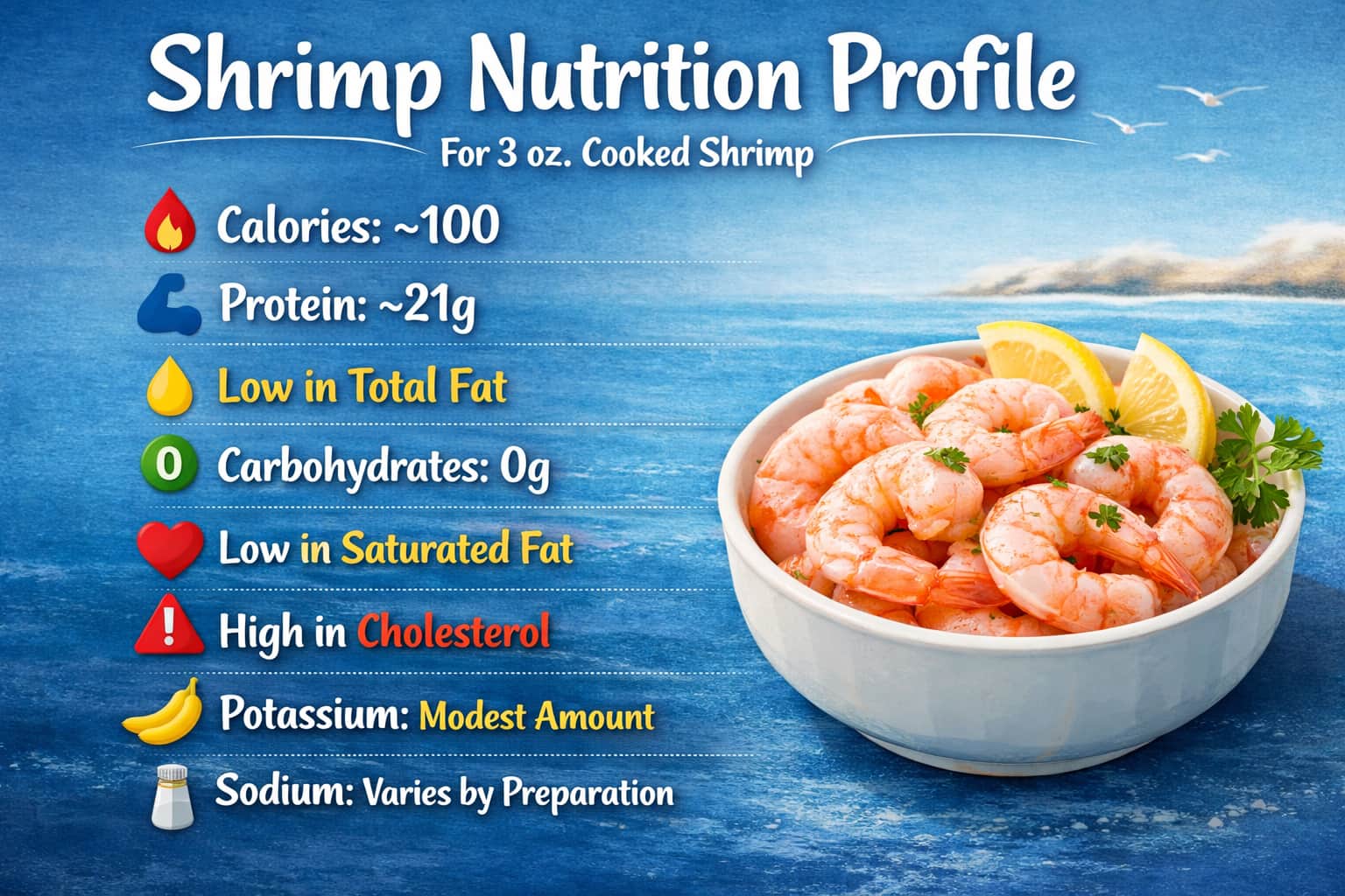 How Many Calories in Shrimp?