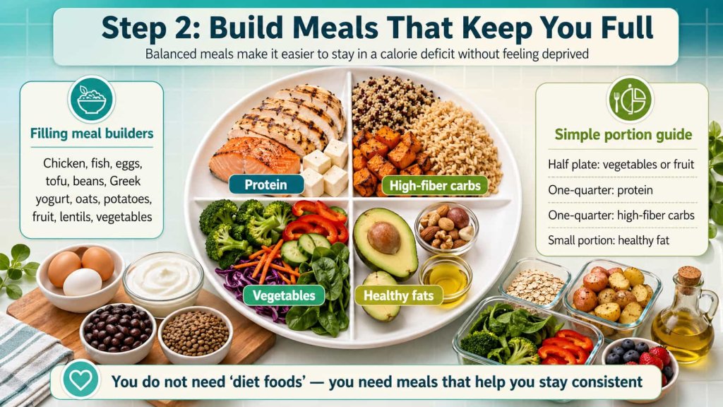 Step 2: Build Meals That Keep You Full