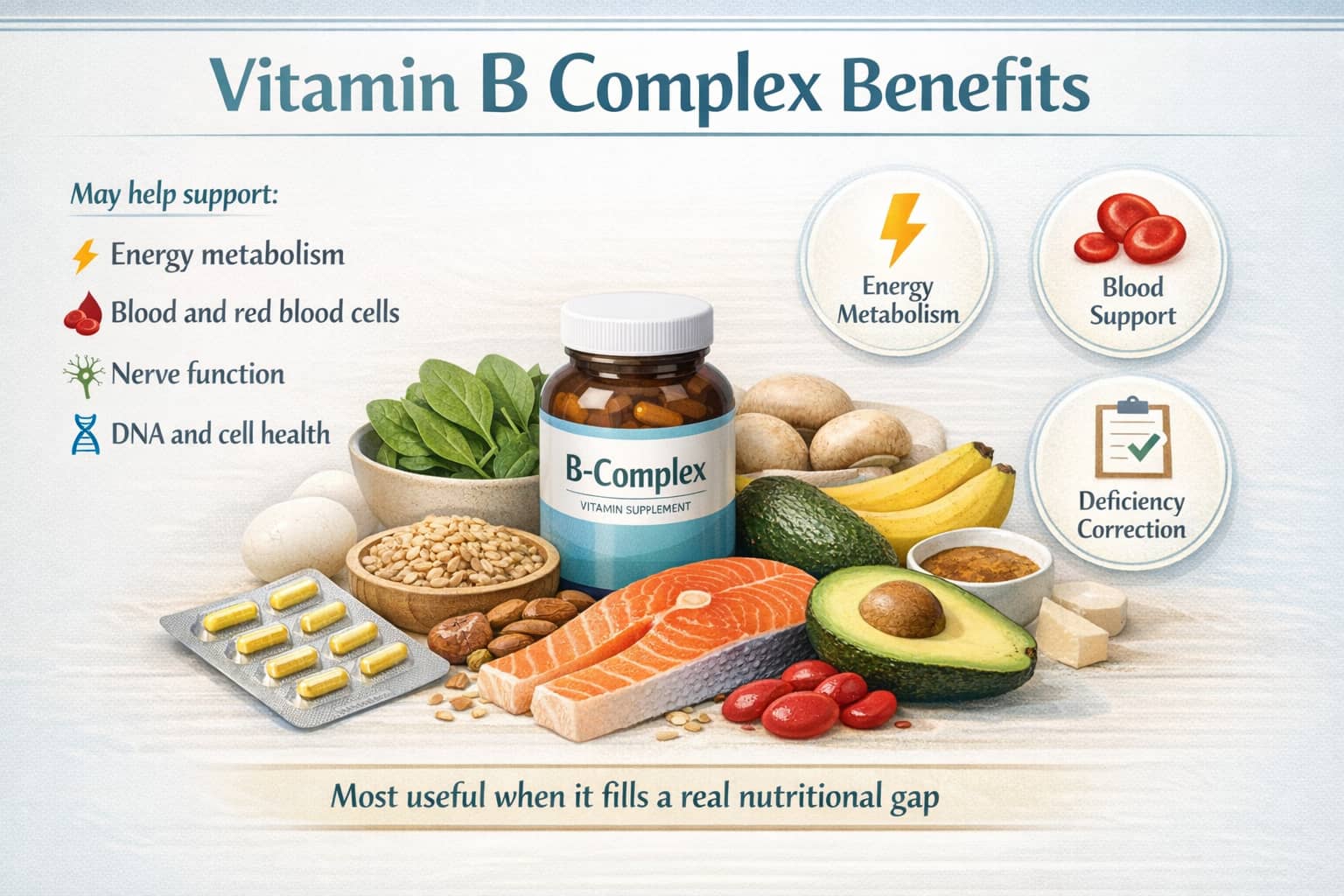 Vitamin B Complex Benefits For Men