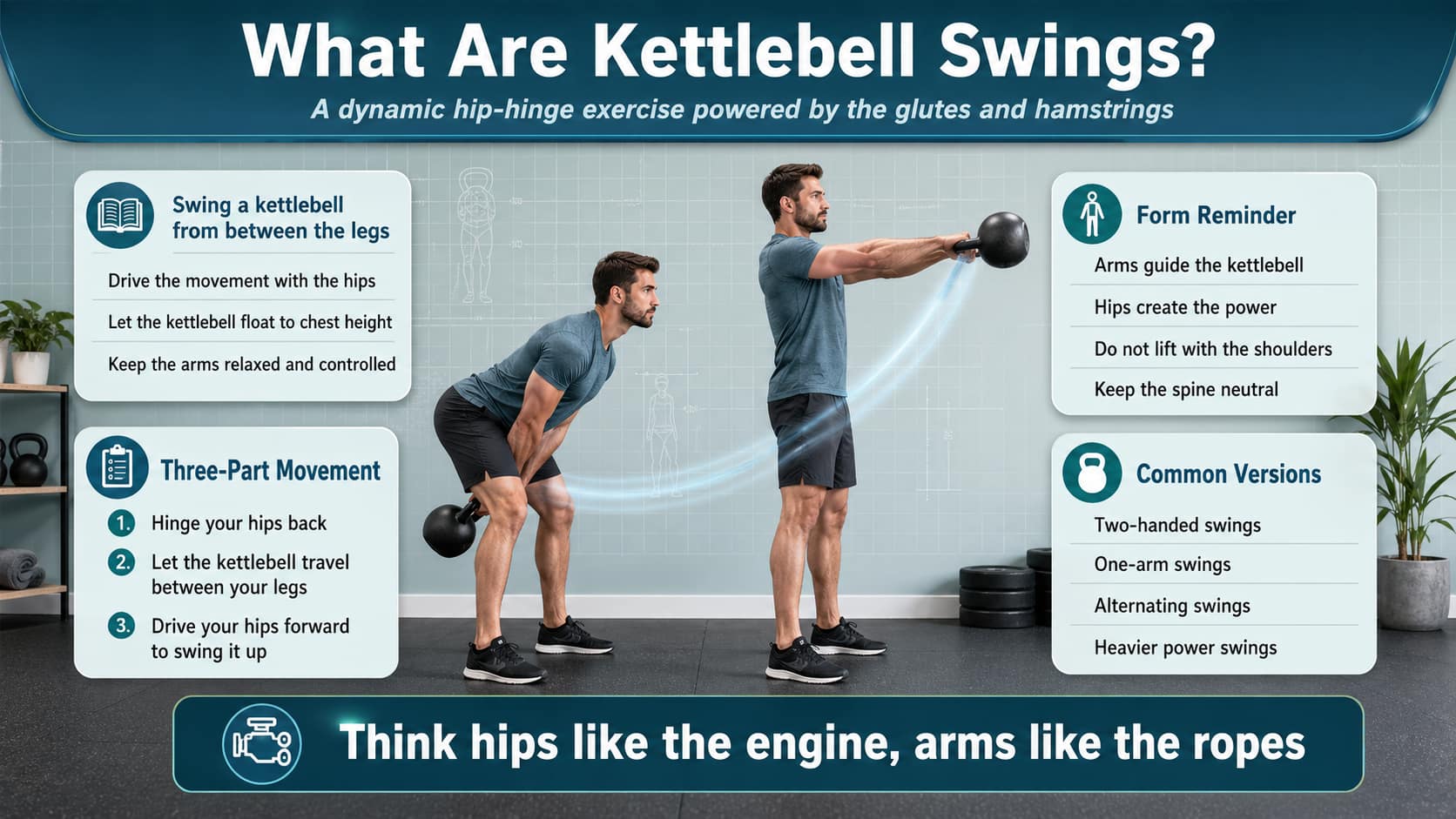 Kettlebell Swings: Benefits, Muscles Worked, & How to Do Them