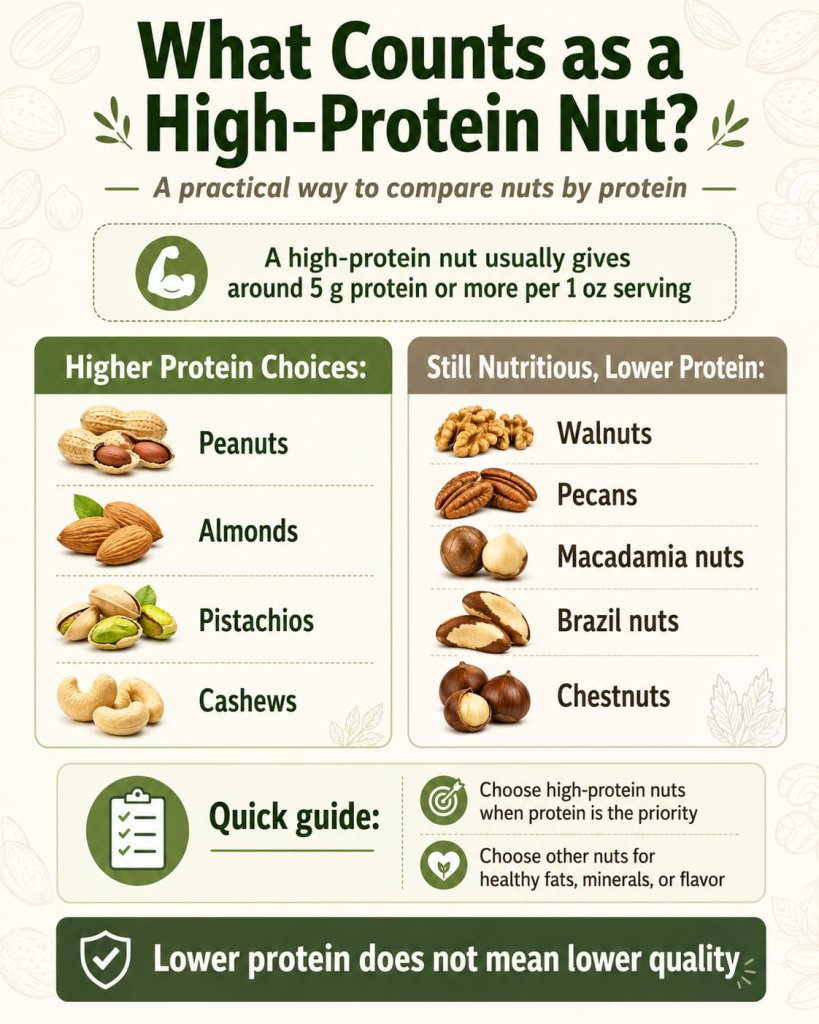 What Counts as a High-Protein Nut?