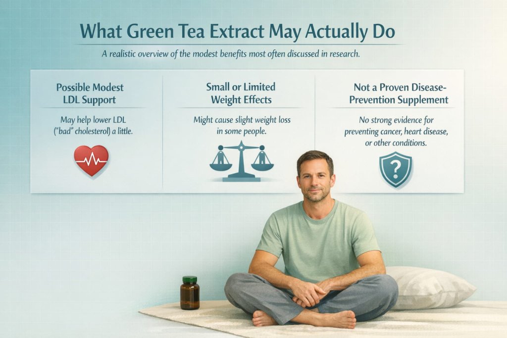 What Green Tea Extract May Actually Do
