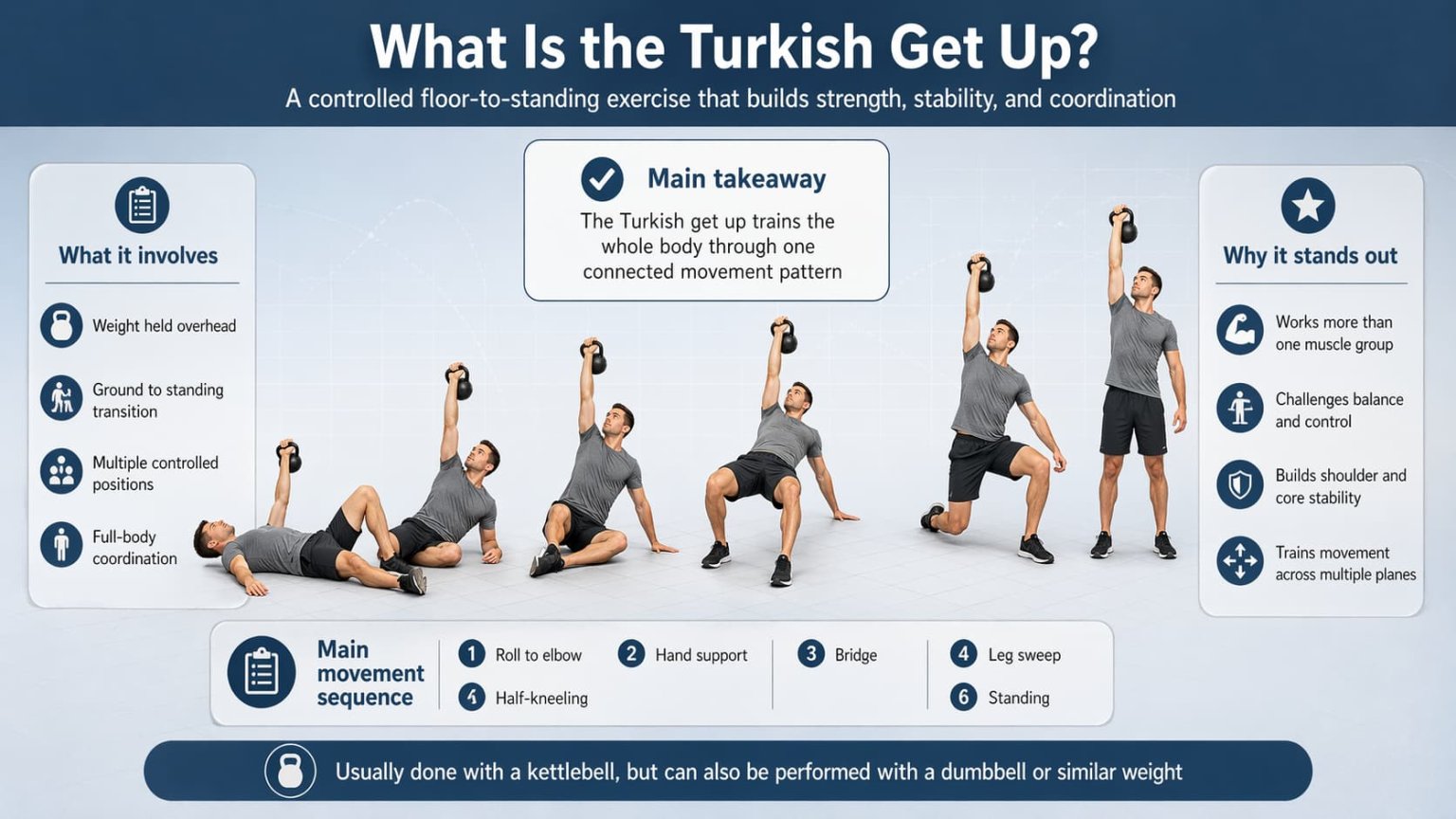 Turkish Get Up: Build Full-Body Strength and Stability