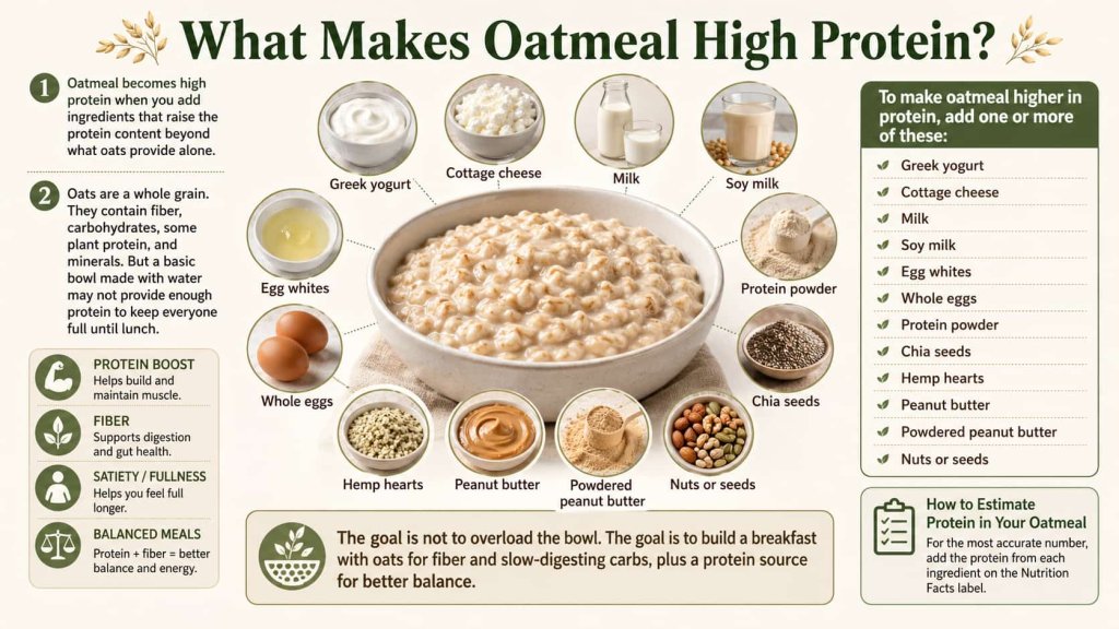 What Makes Oatmeal High Protein?