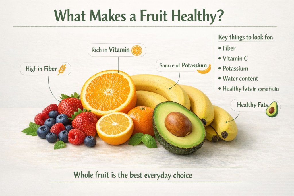 What Makes a Fruit Healthy?