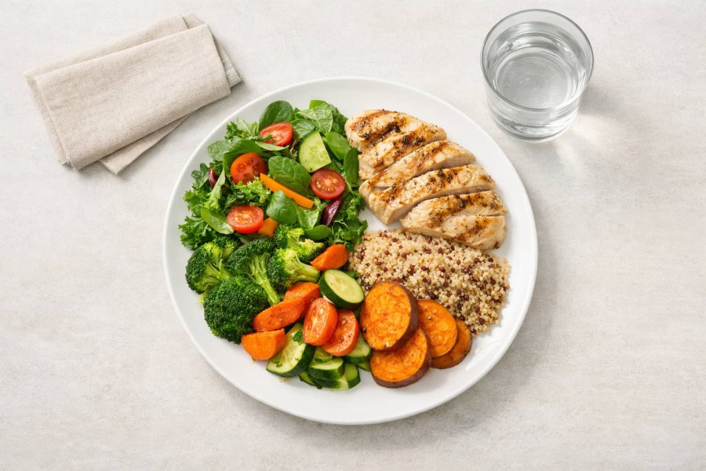 What a Balanced Lunch Should Look Like