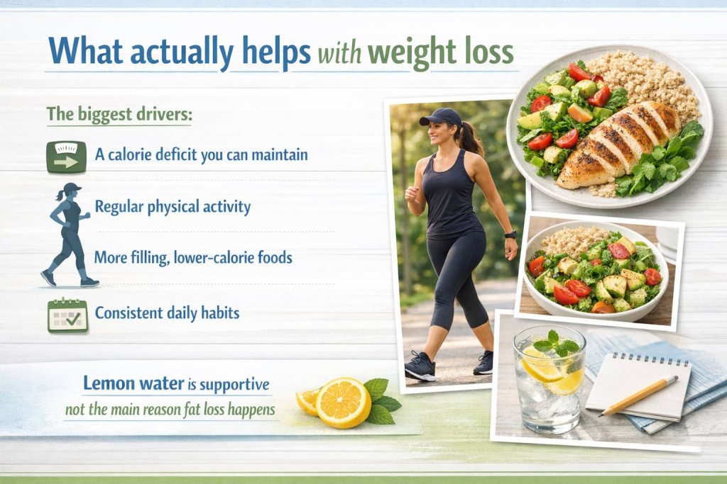 What actually helps with weight loss