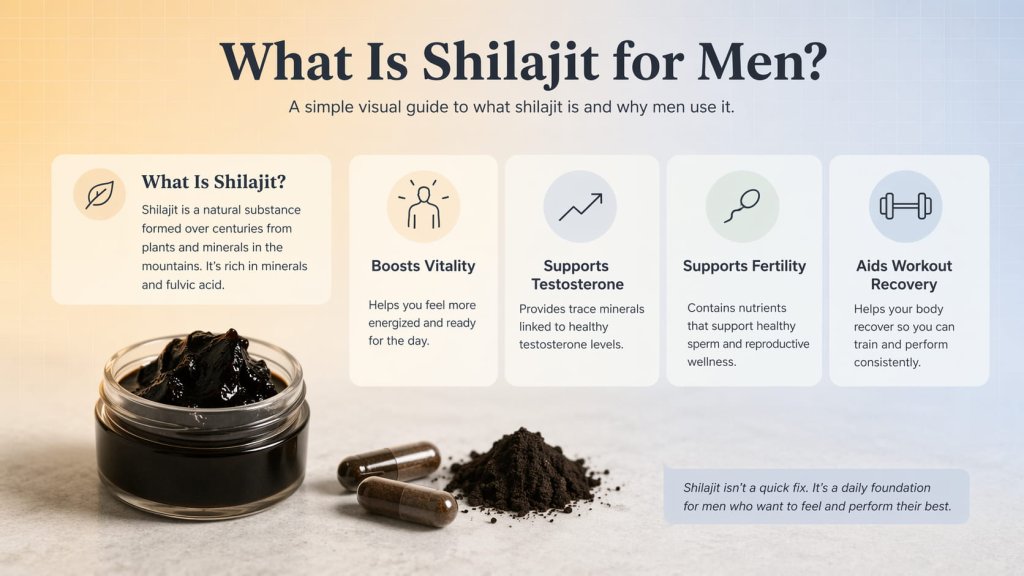 What Is Shilajit for Men?