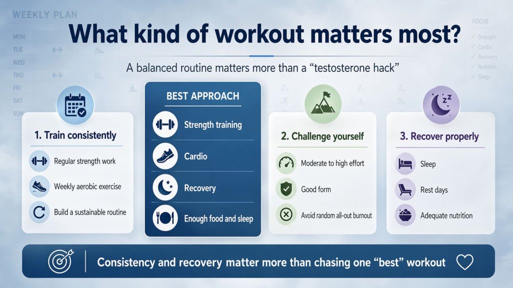 What kind of workout matters most?