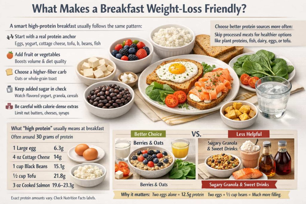 What makes a breakfast weight-loss friendly?