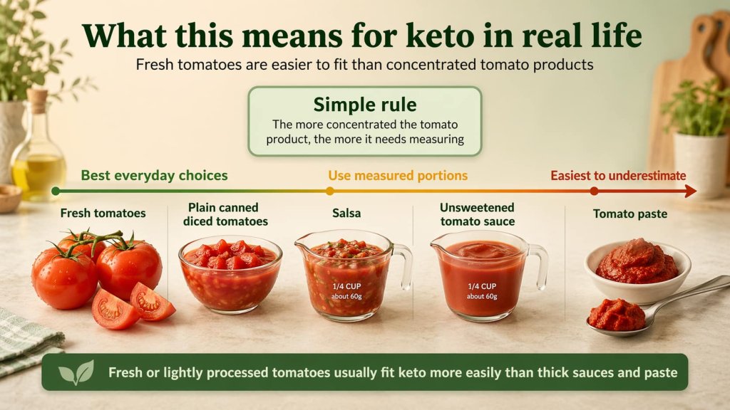 What this means for keto in real life