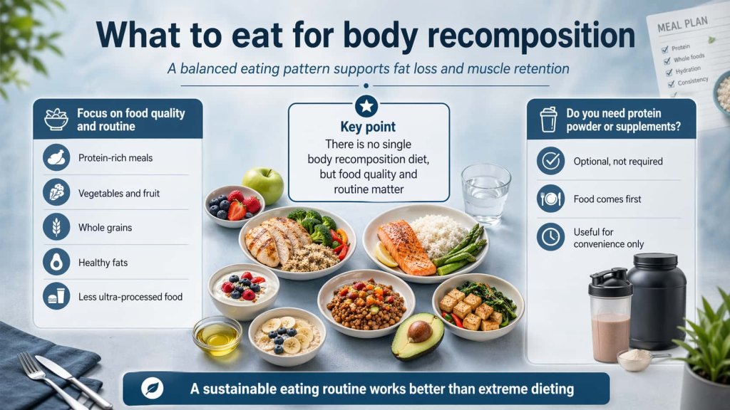 What to eat for body recomposition