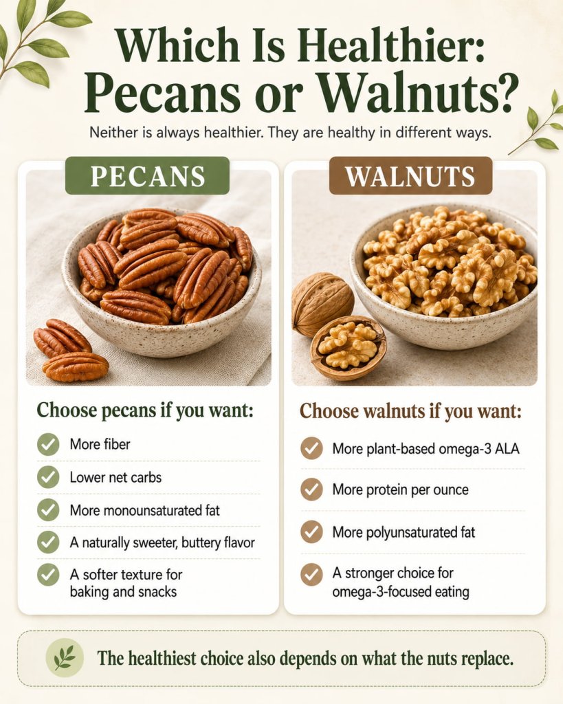 Which Is Healthier: Pecans or Walnuts?