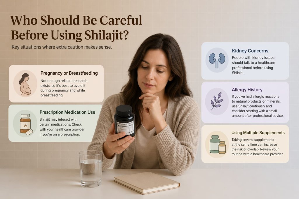 Who Should Be Careful Before Using Shilajit?