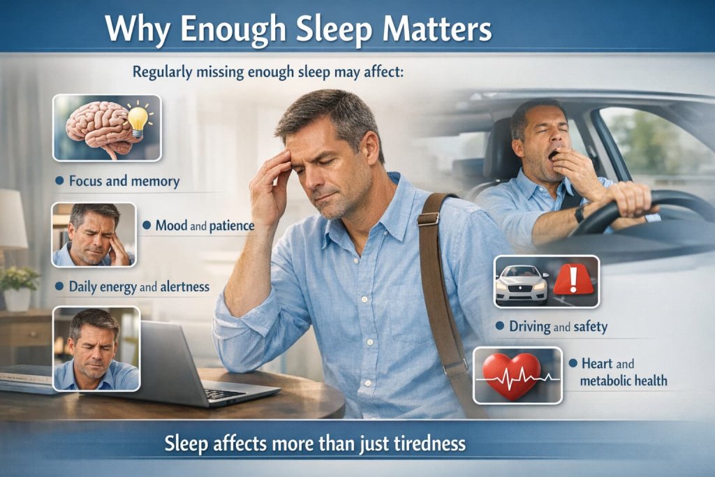 Why enough sleep matters in the first place