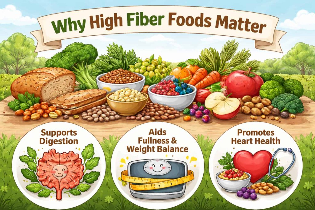 Why high fiber foods matter