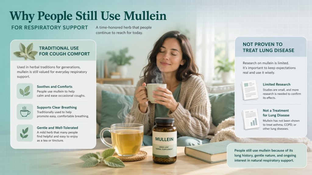 Why People Still Use Mullein for Respiratory Support