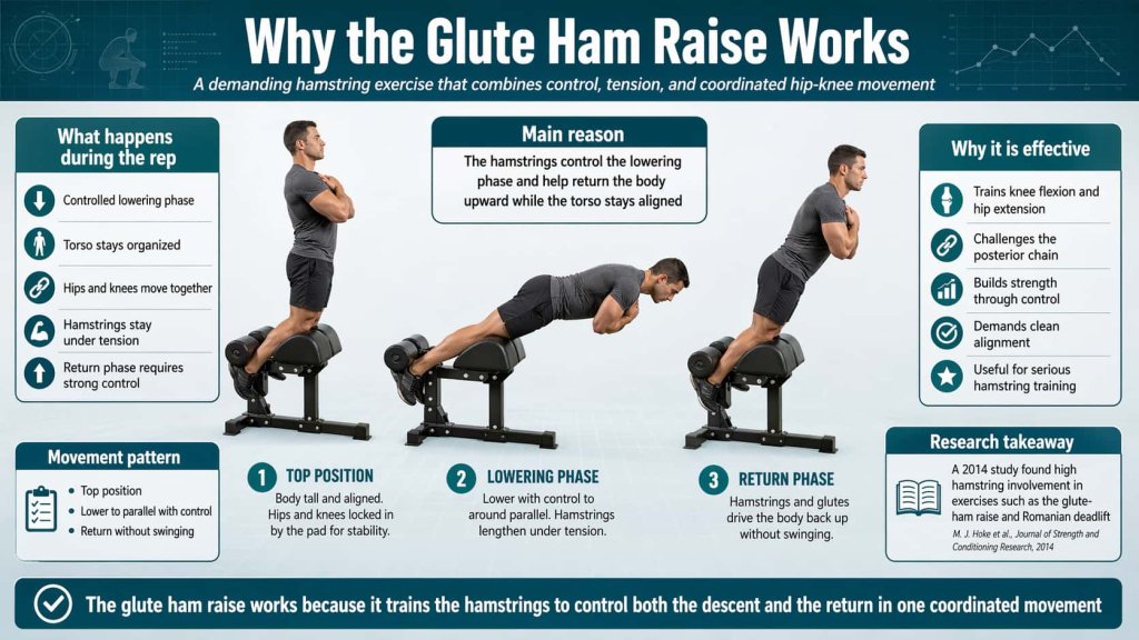 Why the Glute Ham Raise Works