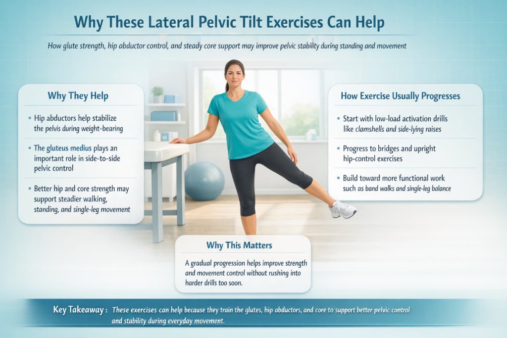 Why these lateral pelvic tilt exercises can help