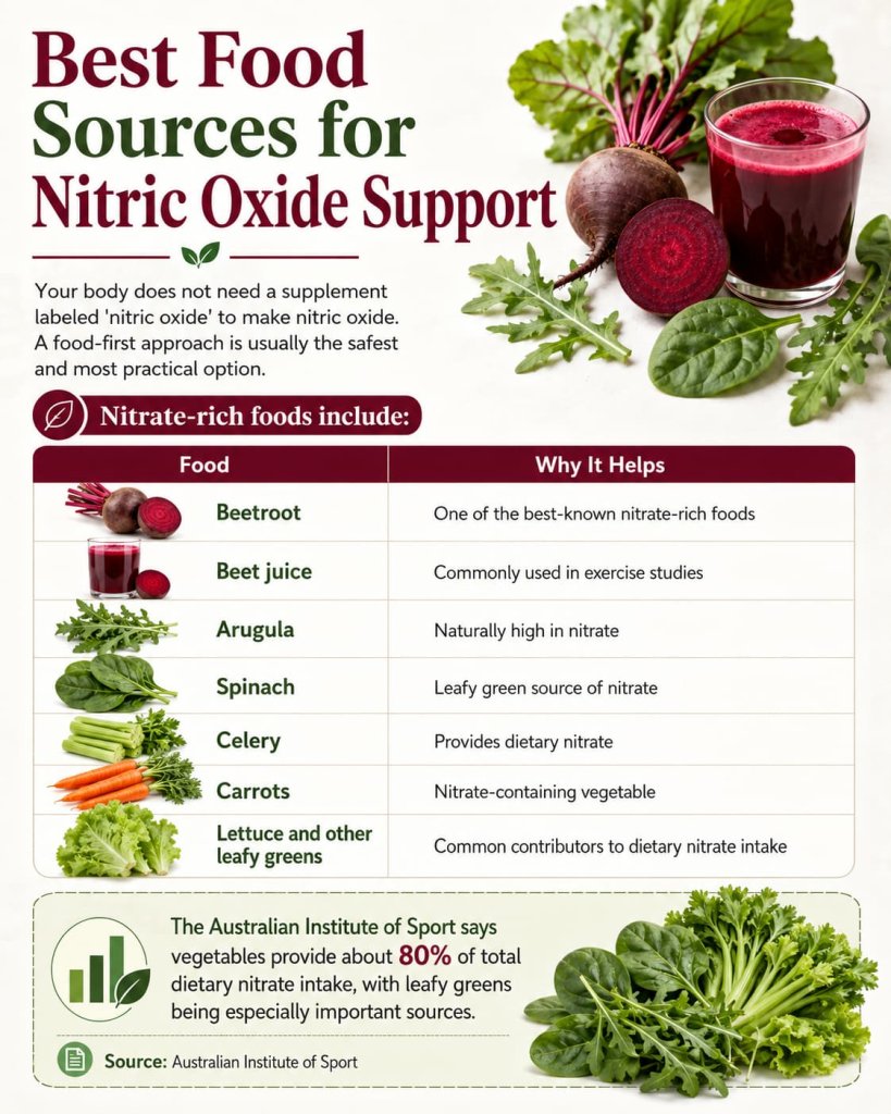 Best Food Sources for Nitric Oxide Support