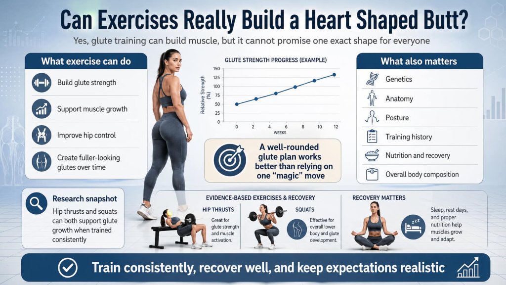 Can Exercises Really Build a Heart Shaped Butt?