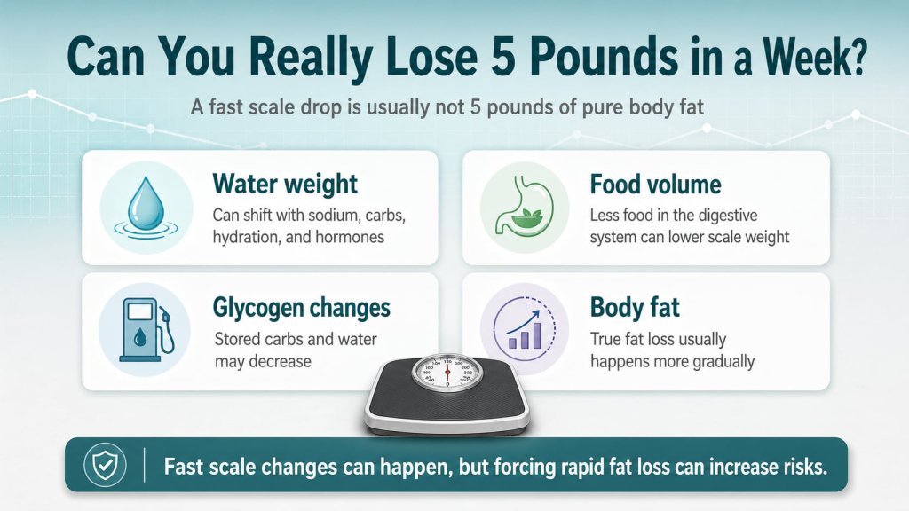Can You Really Lose 5 Pounds in a Week?