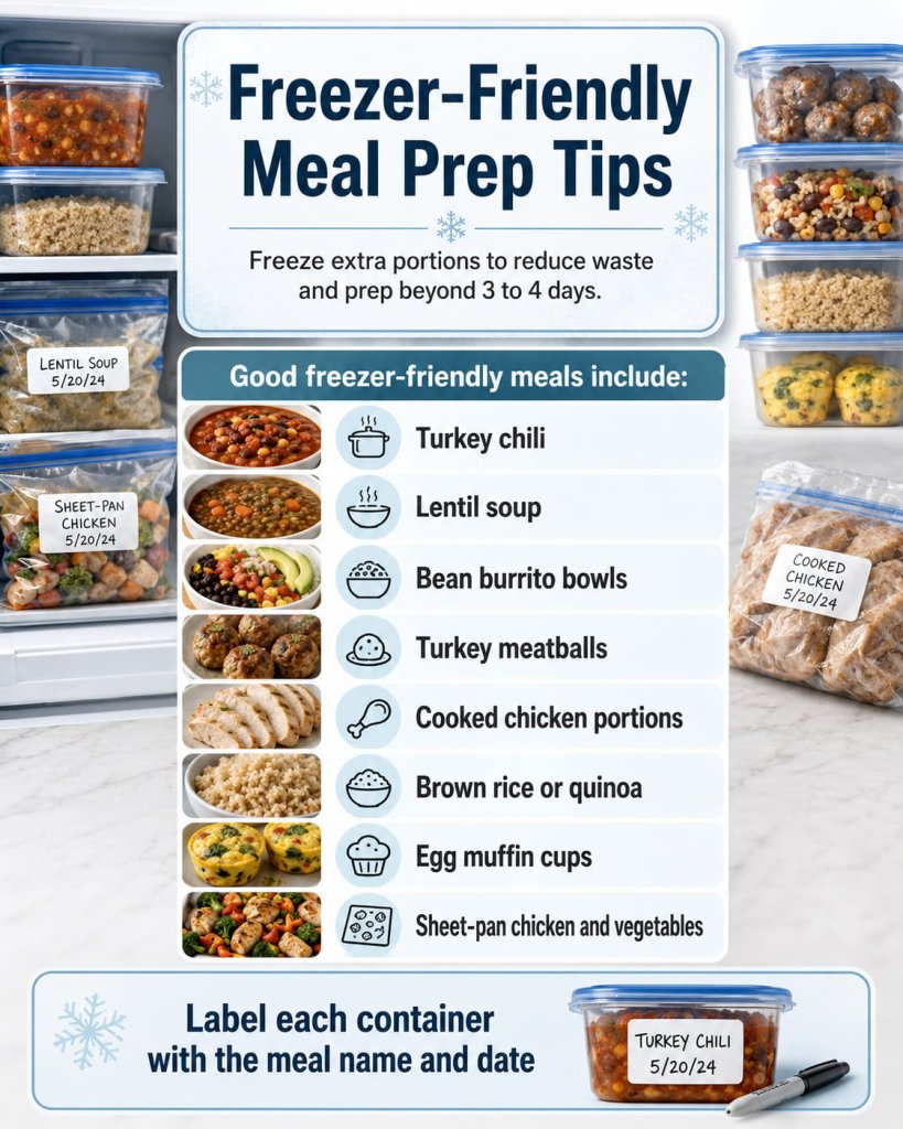 Freezer-Friendly Meal Prep Tips