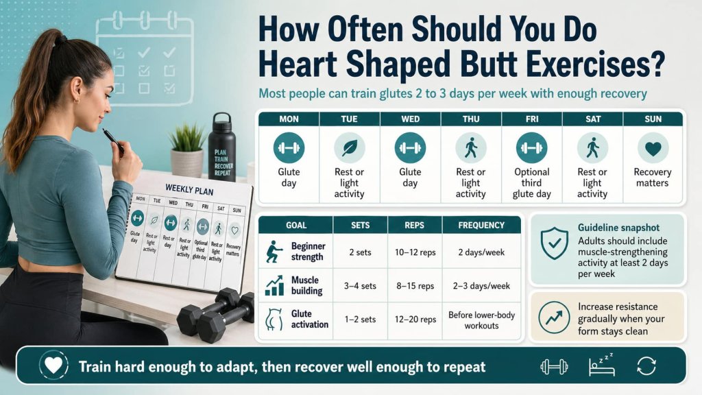 How Often Should You Do Heart Shaped Butt Exercises?