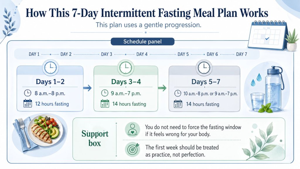 How This 7-Day Intermittent Fasting Meal Plan Works