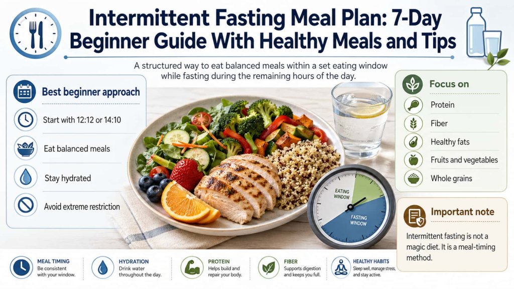 7-Day Intermittent Fasting Meal Plan for Beginners