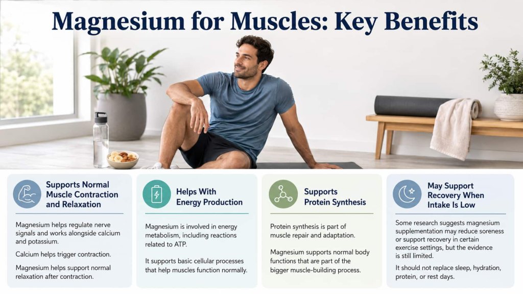 Magnesium for Muscles: Key Benefits