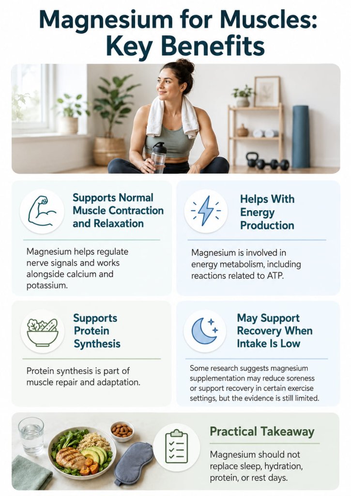 Magnesium for Muscles: Key Benefits