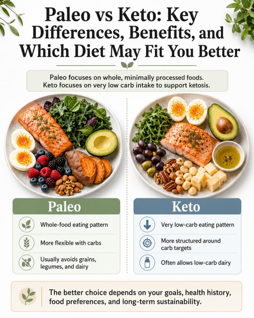 Paleo vs Keto: Key Differences, Benefits, and Which Is Better?