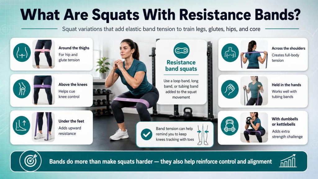 What Are Squats With Resistance Bands?