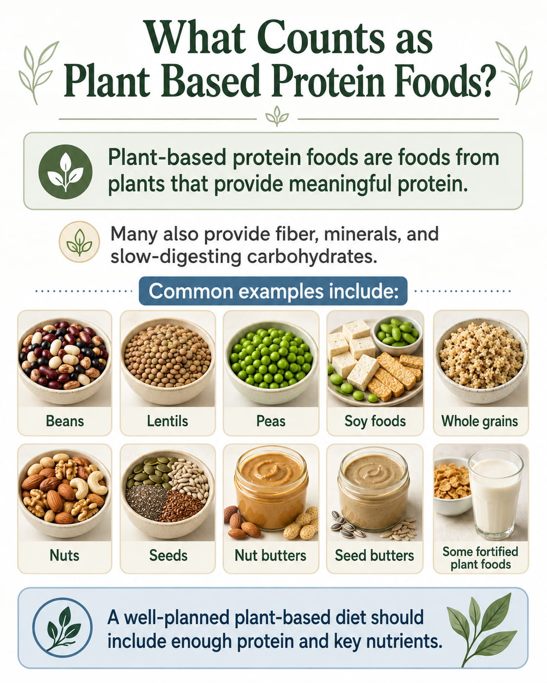 20 Plant Based Protein Foods for a High Protein Diet