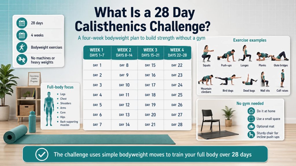 What Is a 28 Day Calisthenics Challenge?