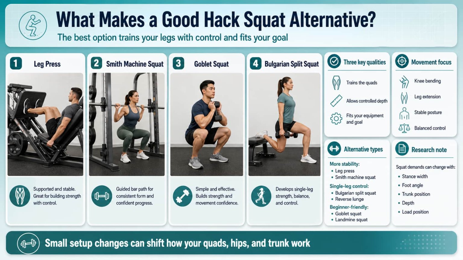 9 Best Hack Squat Alternatives For Bigger Quads Stronger Legs 9-best-hack-squat-alternatives-for-bigger-quads-stronger-legs