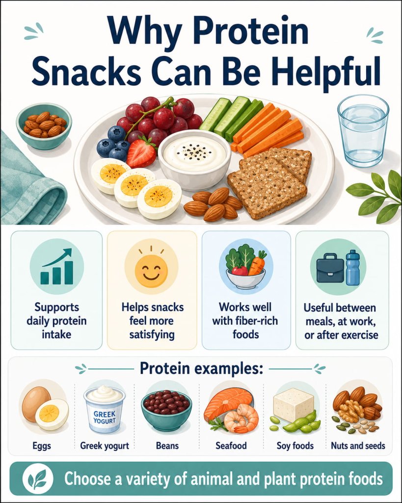 Why Protein Snacks Can Be Helpful