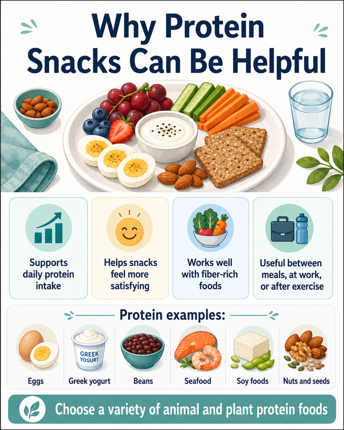 32 High Protein Snacks: Healthy Ideas With Protein Counts