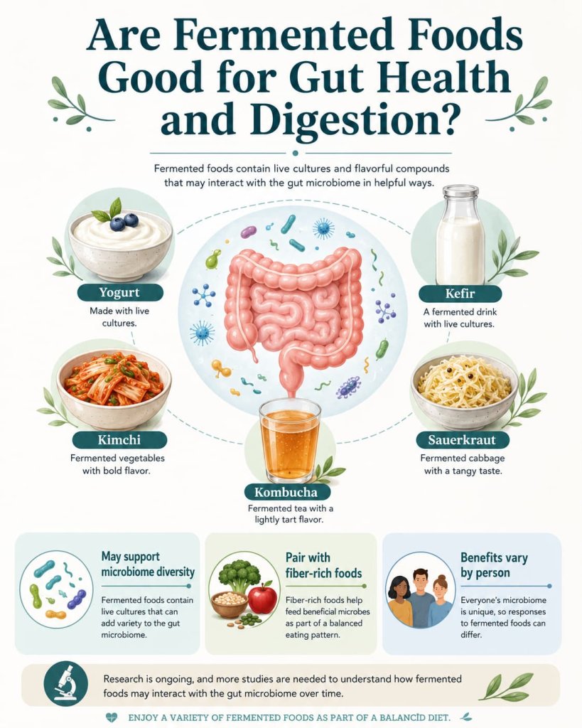 Are Fermented Foods Good for Gut Health and Digestion?